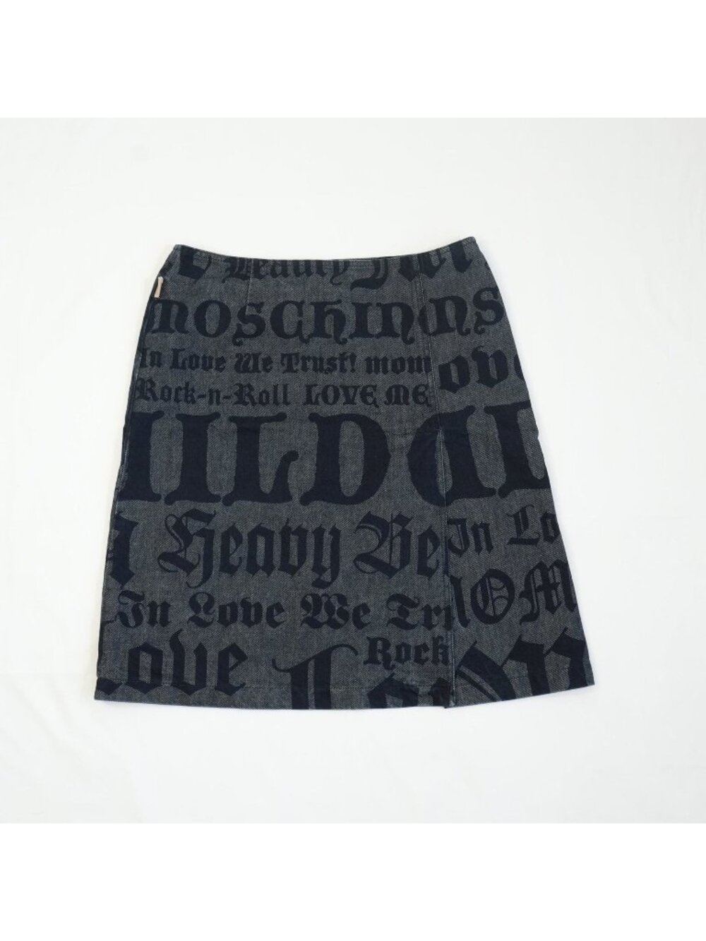 Moschino Jeans Denim Skirt Size 44